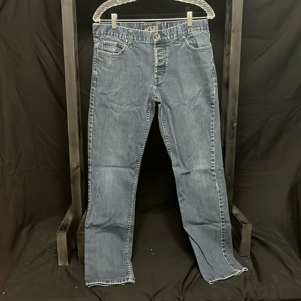 Rude- slim straight jeans